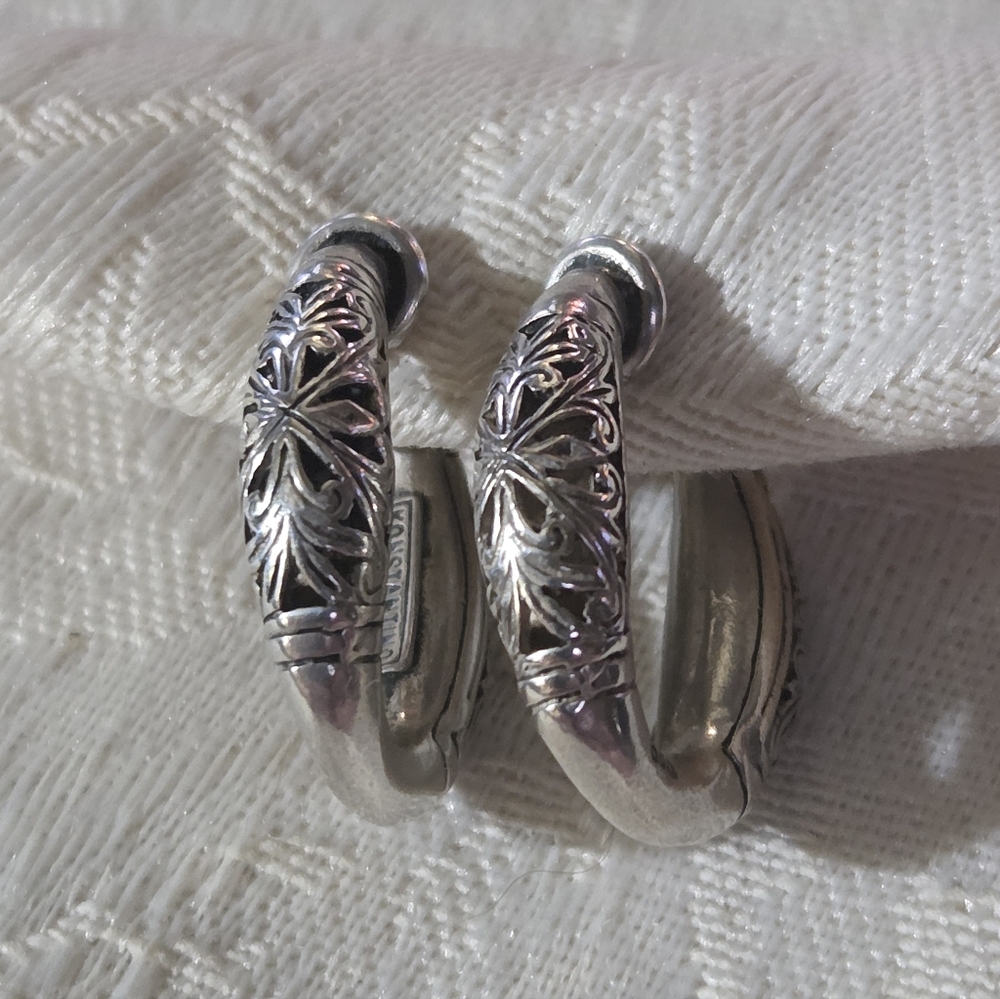 Konstantino Daphne J Hoop Earrings, SS